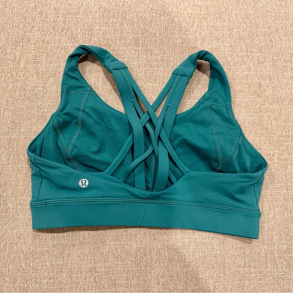 NWOT Lululemon Athletica Free To Be Elevated Bra in Teal Lagoon Size 8